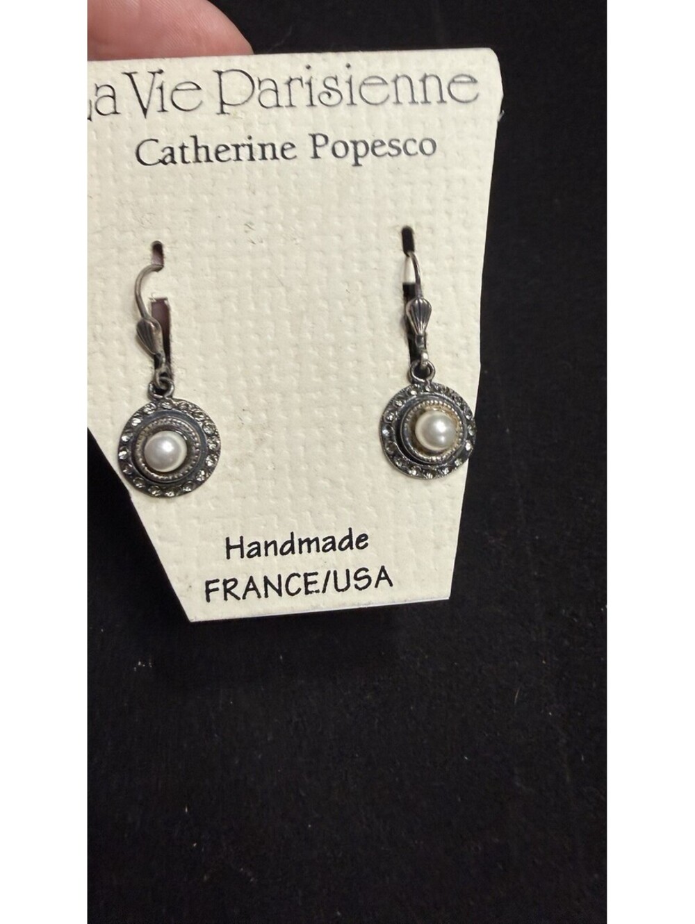 la vie parisienne catherine popesco earrings